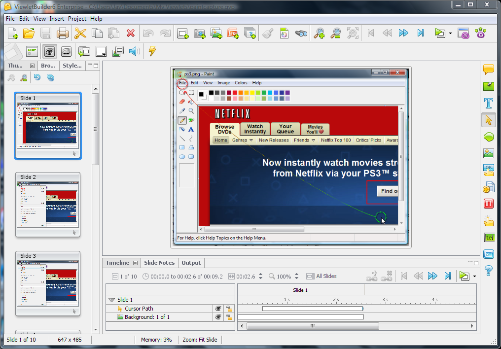 ViewletBuilder 6 Enterprise (Win) 6.2.7 screenshot