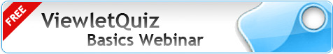 ViewletQuiz Basics Webinar